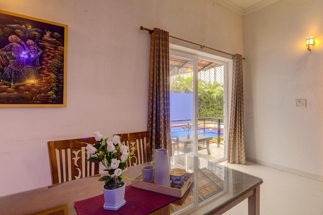 Ludo Private Pool Villa, Wifi-Caretaker-Parking, North Goa Baga Eksteriør billede