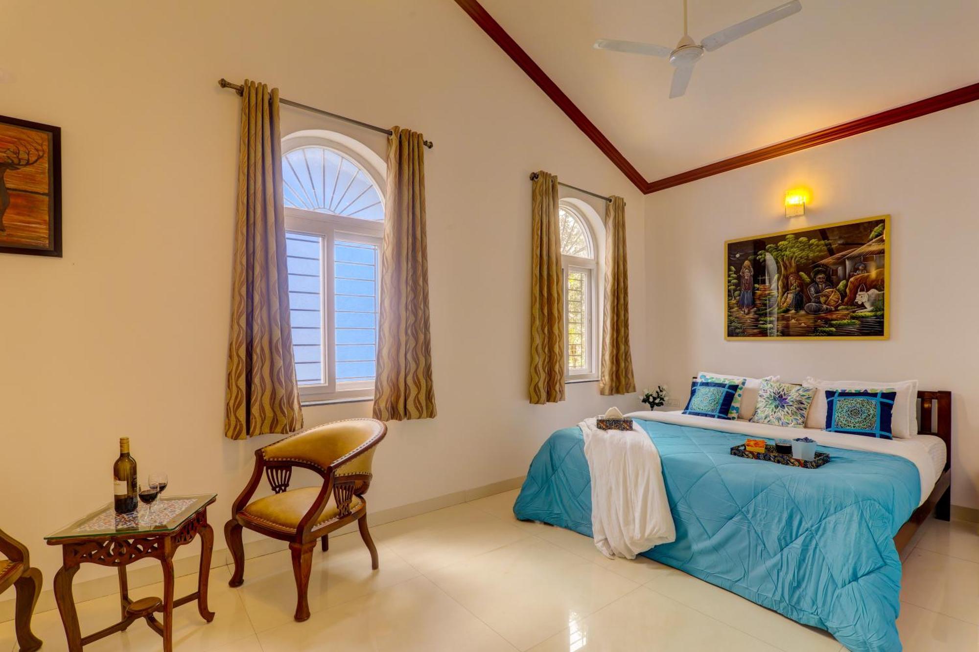 Ludo Private Pool Villa, Wifi-Caretaker-Parking, North Goa Baga Eksteriør billede
